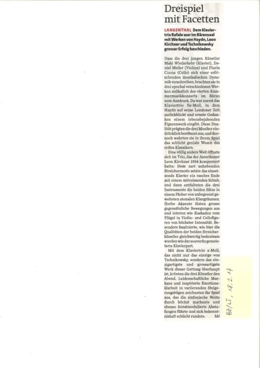 Vorschau des Artikels Berner Zeitung / Langenthaler Tagblatt